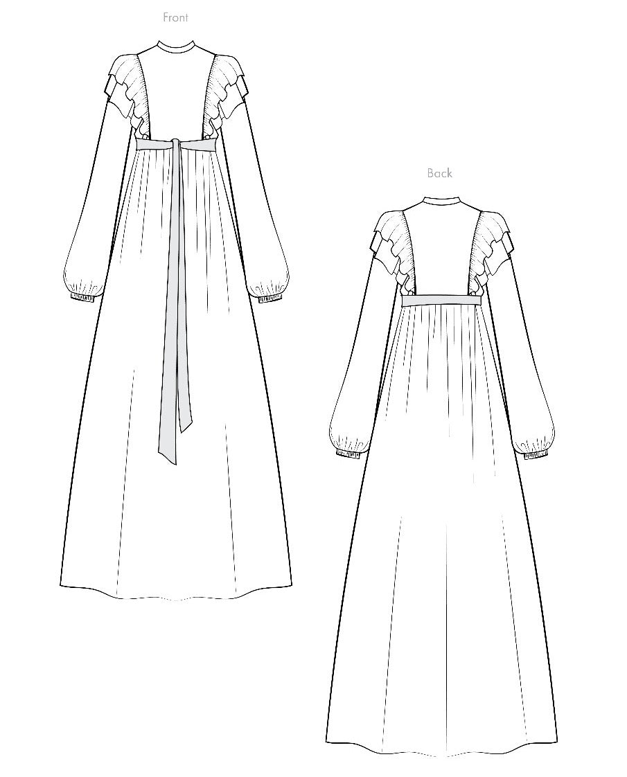 "AMIRA" A4 Sewing Pattern (ASSEMBLY REQUIRED)