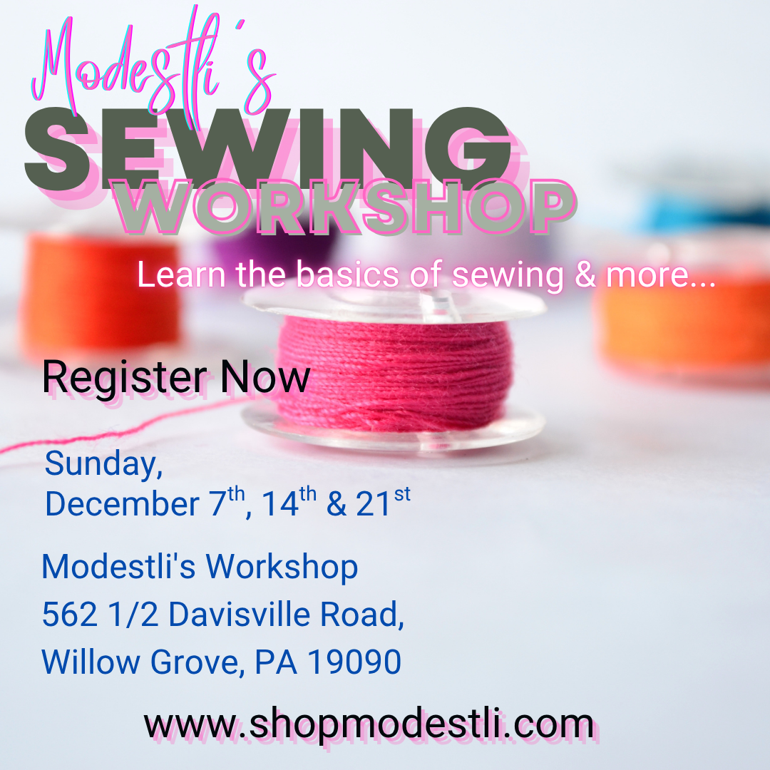 MODESTLI'S DECEMBER 2025 SEWING WORKSHOP
