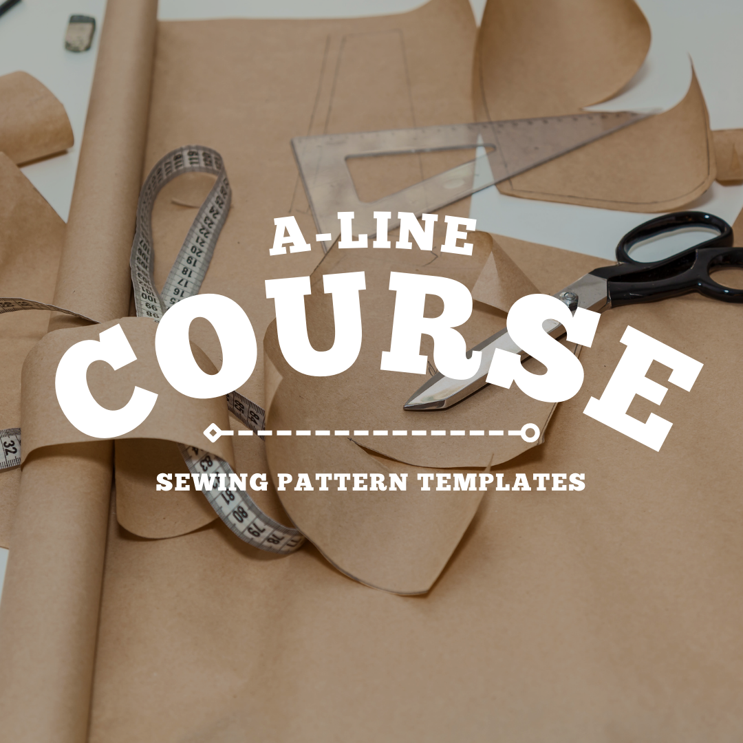 A-Line Course Templates (includes front, back, sleeve, pocket, collar and cuff)