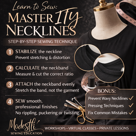 COMING SOON: Master ITY Necklines Professional Knit Neckline Techniques